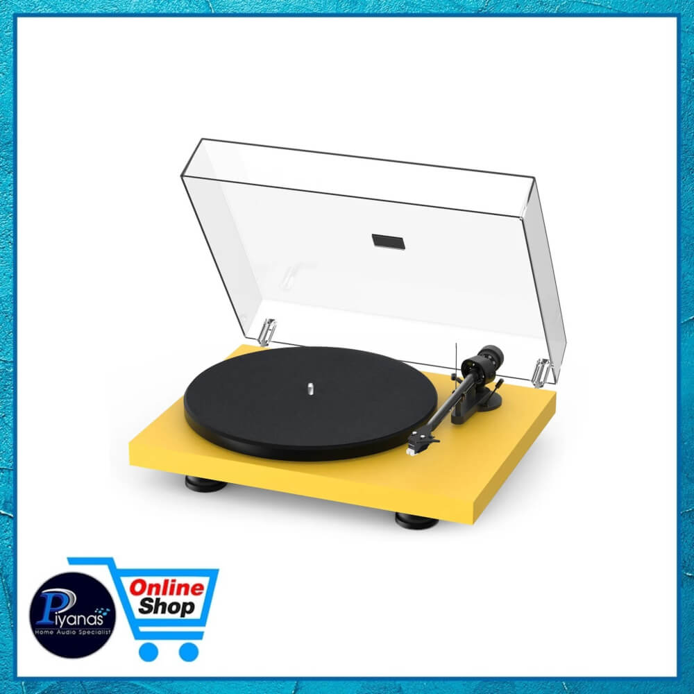 เครื่องเล่นแผ่นเสียง PROJECT : DEBUT CARBON EVO (พร้อมหัวเข็ม ORTOFON รุ่น 2M RED) (SATIN YELLOW)